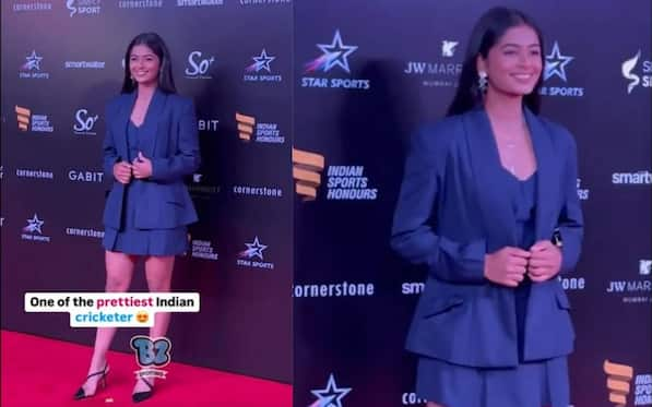 Shreyanka Patil Sizzles With Flamboyant Look At Indian Sports Honours 2024 Awards